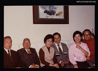 藏品(琦君與黃文範全家福、蔡文甫、墨人、林藜餐敘合照2)的圖片