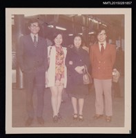 藏品(琦君與張秀亞女兒于德蘭夫婦等人合照)的圖片