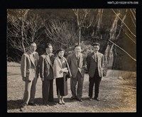 藏品(琦君夫婦與糜文開、羅家倫秘書等人出遊照6)的圖片