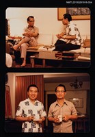 藏品(琦君夫婦與林海音、何凡、夏祖葳及友人合照（李唐基與何凡合照）4)的圖片