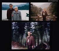 藏品(琦君夫婦與兒媳2001年返鄉合照3)的圖片