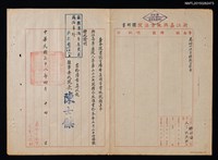 藏品(潘希真（琦君）浙江高等法院離職證明書)的圖片