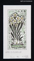 藏品(藏書票—花盆栽)的圖片