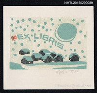 藏品(藏書票—月空星野)的圖片