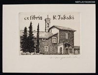 藏品(藏書票—ルガノ．ロレト教会（スイス）)的圖片