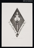 藏品(藏書票—燈)的圖片