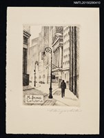 藏品(藏書票—華爾街紐約證劵交易所)的圖片