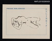 藏品(藏書票—人體素描)的圖片