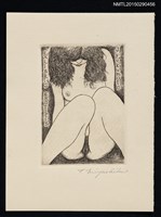 藏品(藏書票—裸女)的圖片