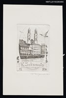 藏品(藏書票—リマト河より大寺院を望む（チューリッヒ）)的圖片