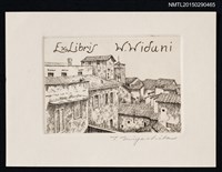 藏品(藏書票—ストロッチ宮の窓から（フィレンツェ）)的圖片