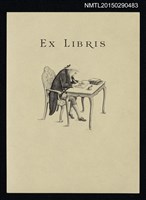 藏品(藏書票—書寫的人)的圖片