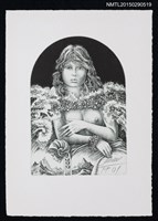 藏品(藏書票—海浪與人)的圖片