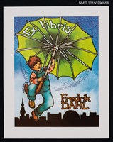 藏品(藏書票—傘男孩)的圖片