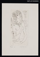 藏品(藏書票—裸女)的圖片