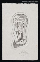 藏品(藏書票—繪畫用具)的圖片