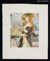 藏品(藏書票—城外女人)的圖片