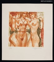 藏品(藏書票—三位女人)的圖片