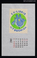 藏品(1990年5月藏書票曆しょうぶ（菖蒲）)的圖片