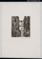 藏品(藏書票—裏通り（賀年卡）)的圖片