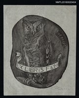 藏品(藏書票—OTUS SCOPS)的圖片