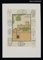 藏品(藏書票—ロードス島の城)的圖片