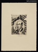 藏品(藏書票—江戶川亂步)的圖片