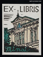 藏品(藏書票—歐式建築)的圖片