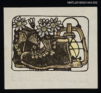 藏品(藏書票—愛鞋)的圖片