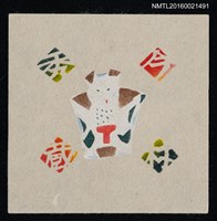 藏品(藏書票—白狐)的圖片