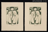 藏品(藏書票—裸女)的圖片