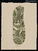 藏品(藏書票—樹精裸女)的圖片