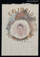 藏品(藏書票—女肖像)的圖片