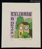 藏品(藏書票—鐘樓)的圖片