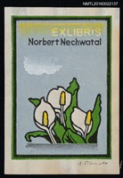 藏品(藏書票—水ばしょう（水芭蕉/白鶴芋）)的圖片