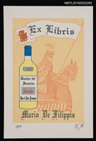 藏品(藏書票—洋酒瓶)的圖片