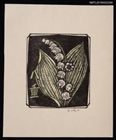 藏品(藏書票—鈴蘭)的圖片