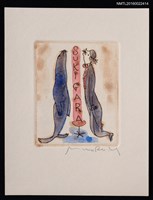 藏品(藏書票—海獅與馴師)的圖片