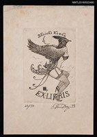 藏品(藏書票—裸女鳥人)的圖片