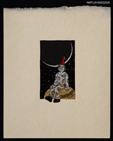 藏品(藏書票—月下小丑)的圖片