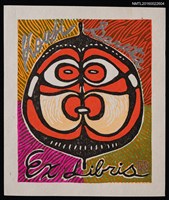 藏品(藏書票—喜氣紅面)的圖片