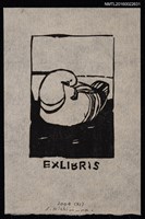 藏品(藏書票—鴿子理毛)的圖片