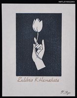 藏品(藏書票—蓮花指)的圖片