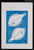 藏品(藏書票—比目魚)的圖片