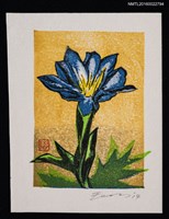 藏品(藏書票—リンドウ（龍膽）)的圖片