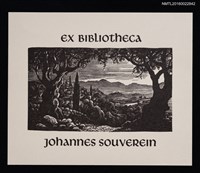 藏品(藏書票—深山眺望)的圖片