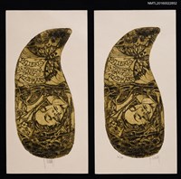 藏品(藏書票—美人幻夢)的圖片