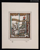 藏品(藏書票—抽象手繪風格)的圖片