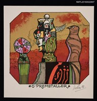 藏品(藏書票—原始風格雕刻)的圖片