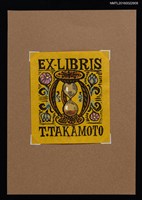 藏品(藏書票—砂時計)的圖片